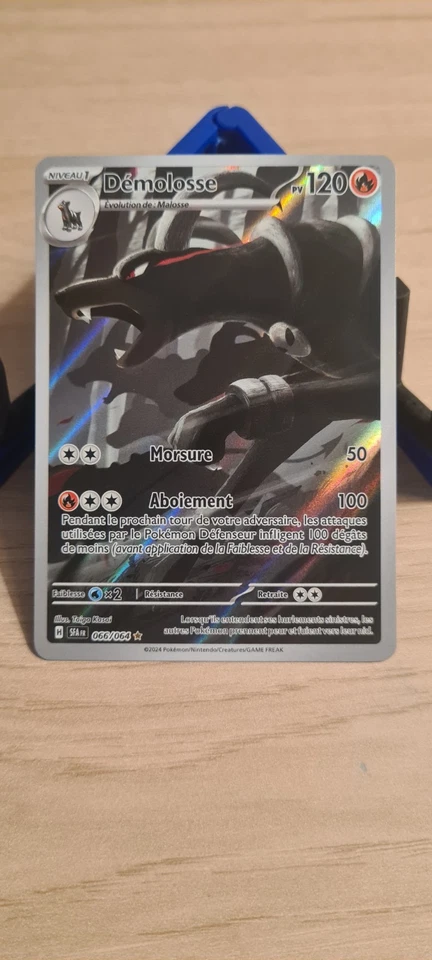 Carte Pokemon Demolosse 066/064 AR HOLO EV6.5 Fable Nébuleuse NEUF - Photo 2/3