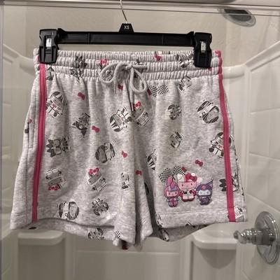 Hello Kitty And Friend By Sanrio Hybrid Apparel Shorts Women Sz XS Logo Lounge