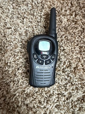 Midland X-Tra Talk LXT380 Black Digital Display 22-Channel 18-Mile Walkie Talkie
