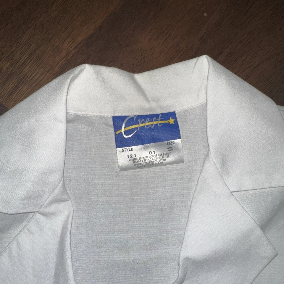 New Men's Full-Length Lab Coat white - Image 2 of 4