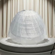 Bridal Dress Slip Long 110 Cm Bridal Petticoat Adjustable for Bridal Parties