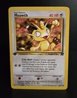 Pokémon TCG - MEOWTH - 1ST EDITION - 62/82 - TEAM ROCKET (2000) - WOTC - LP/NM