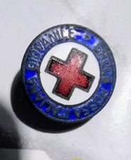 Vecchia Spilla Croce Rossa Italiana Giovanile