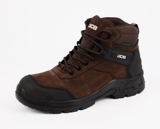 Image of Jcb Fastrac Safety Boot Brown Size 7