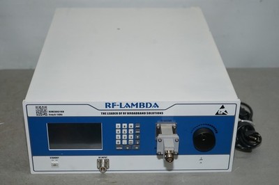^ RF-LAMBDA REMC08G11GD 8-11GHz Wide Band Solid State EMC Power Amplifier ''READ''
