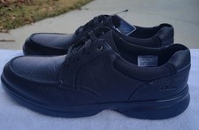 Clarks Collection Bradley Vibe. Men's Size 12 M. Black Tumbled Leather