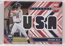 2018 Panini Elite Extra Edition USA Materials Red 31/49 Shane Baz #USAM-SB hg6