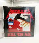 Metallica "Kill Em All" 12" Record LP SEALED/NEW, (2021 Reissue), (Red Vinyl)