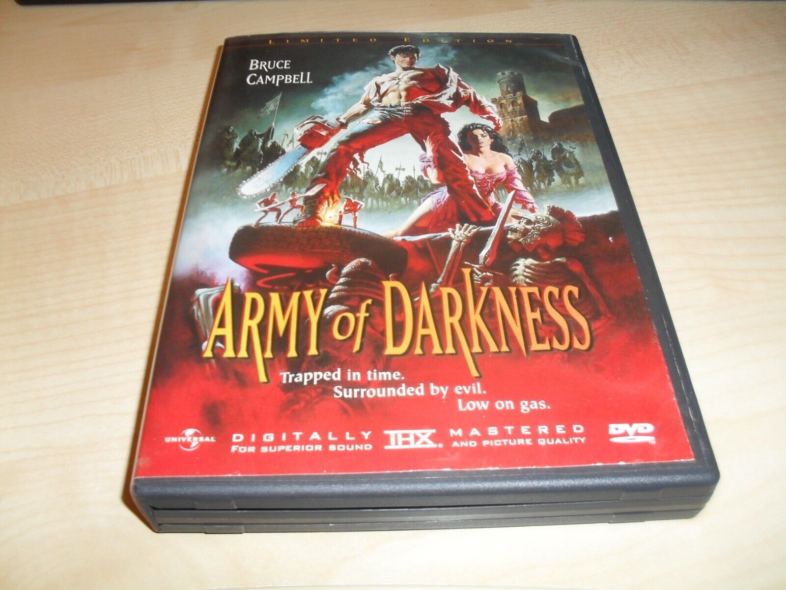 Evil Dead 3 Army of Darkness LaserDisc, Rare LaserDiscs, Remastered LD's