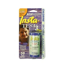 2976-12 LaMotte Insta-Test3 Water Testing Test Strips Chlorine Bromine Ph Alk