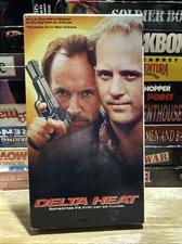 Delta Heat (VHS, 1992) 90s Action Thriller Academy Anthony Edwards Betsy Russell
