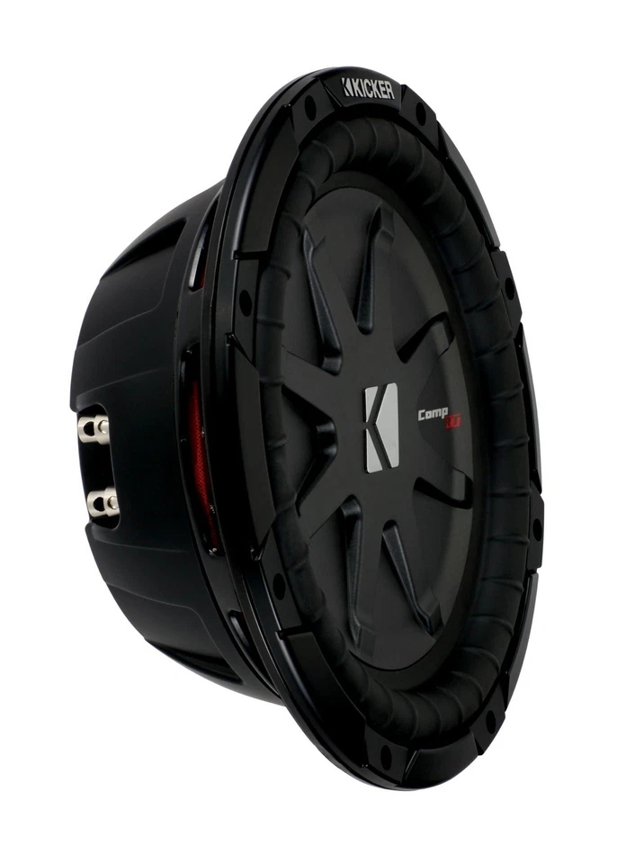 Kicker CompR10 2x1Ohm 25cm Doppelschwingspulen Subwoofer, UVP 229,- € - Bild 2 von 3
