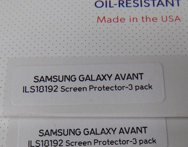 (4 NUEVO) iLLumiShield Protector de Pantalla para Samsung Galaxy Avant ILS18192 Foto 2 de 2