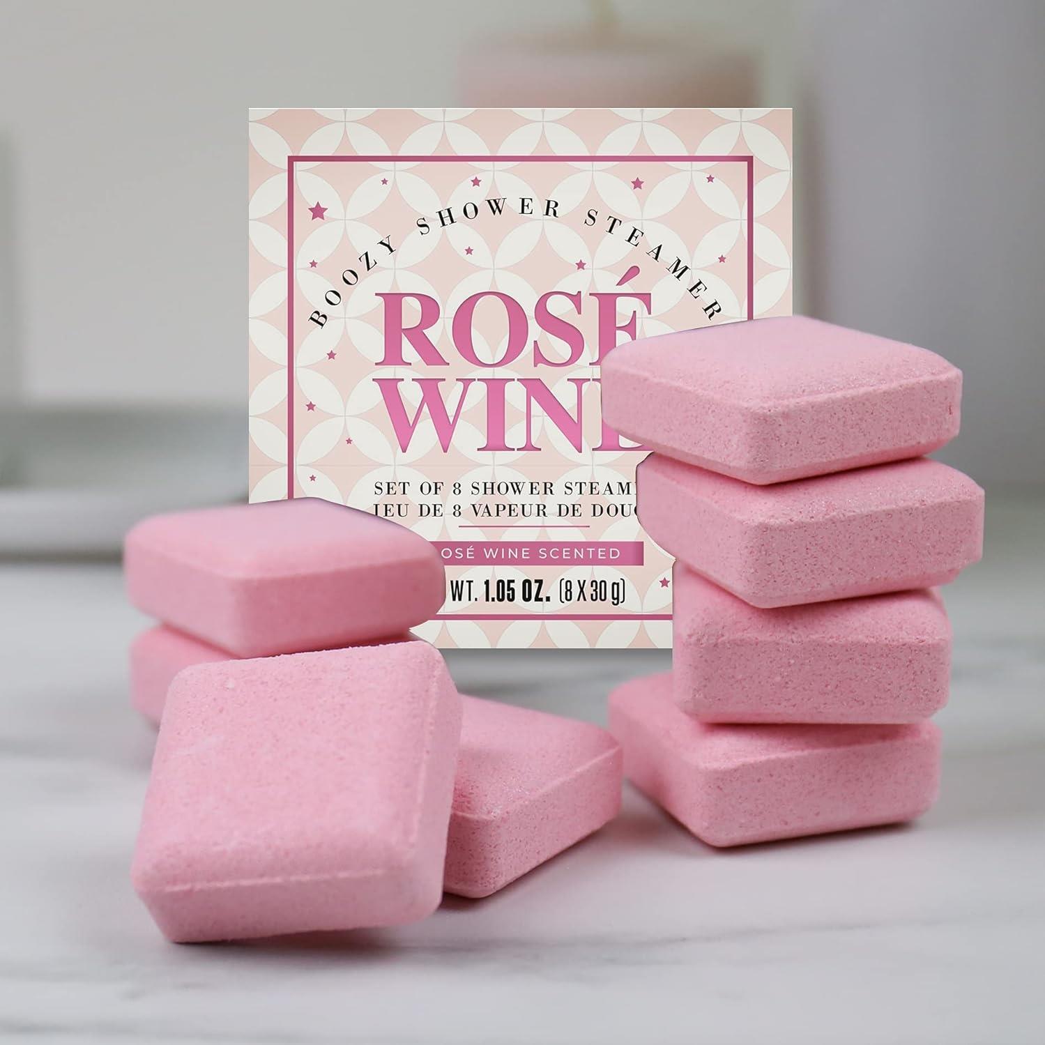 Shower Steamers Gift Aromatherapy Rose Wine Shower Fizzies Bombs Scented Tablets
