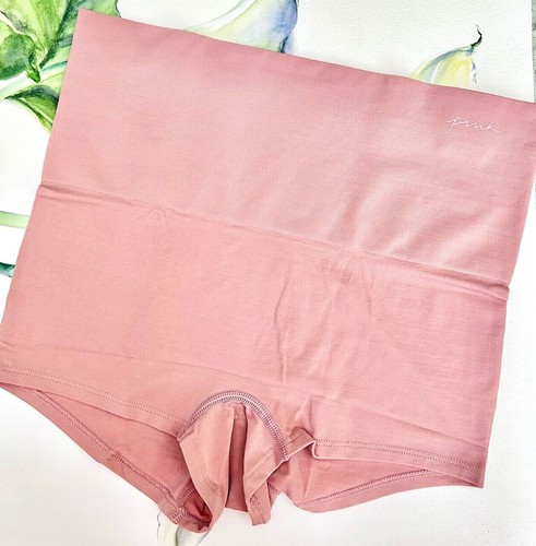 Victoria's Secret PINK COTTON POLYAMIDE BLEND High Waist Boy Short Panties NEW - Picture 3 of 5