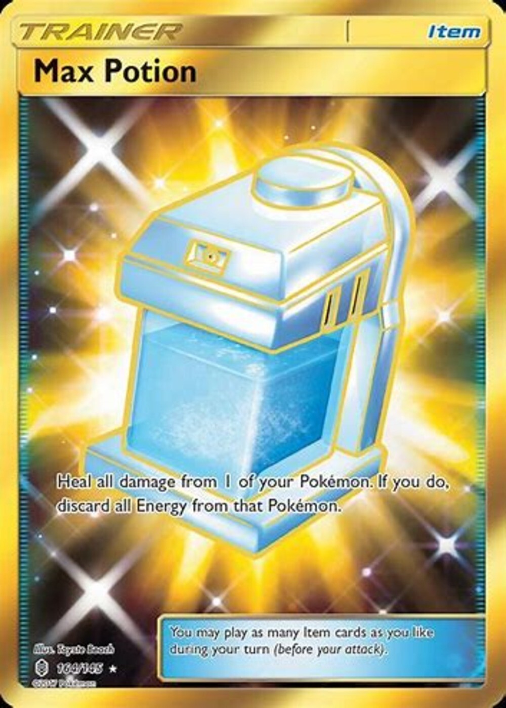 Max Potion (Secret) Sun and Moon Guardians Rising 164/145