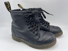 Dr. Doc Martens Boots 1460 Junior Kids AW004 Smooth Leather Size US 11 Uk 10