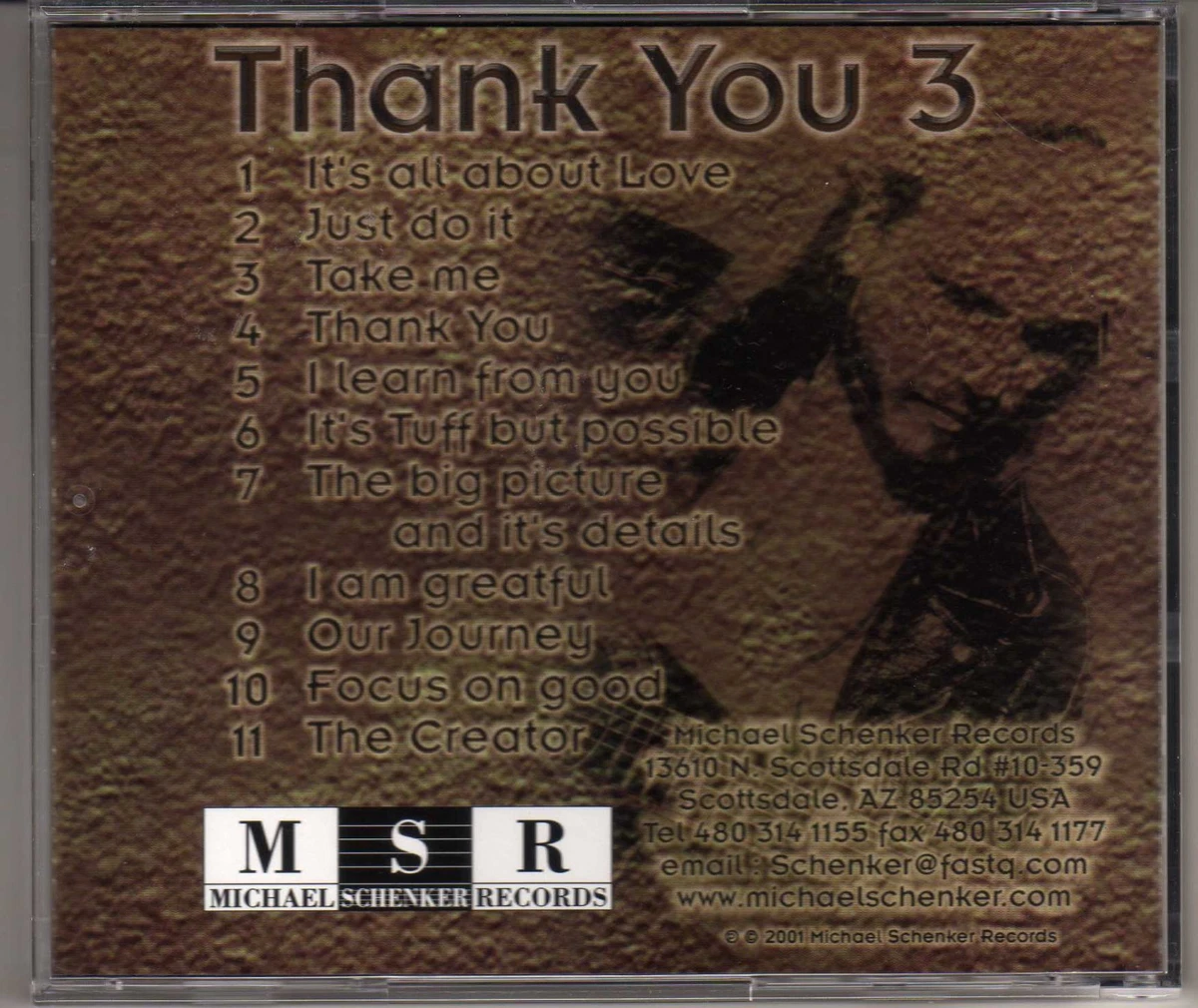 Michael Schenker – Thank You 2 – CD (Album), 2002 [r4495866