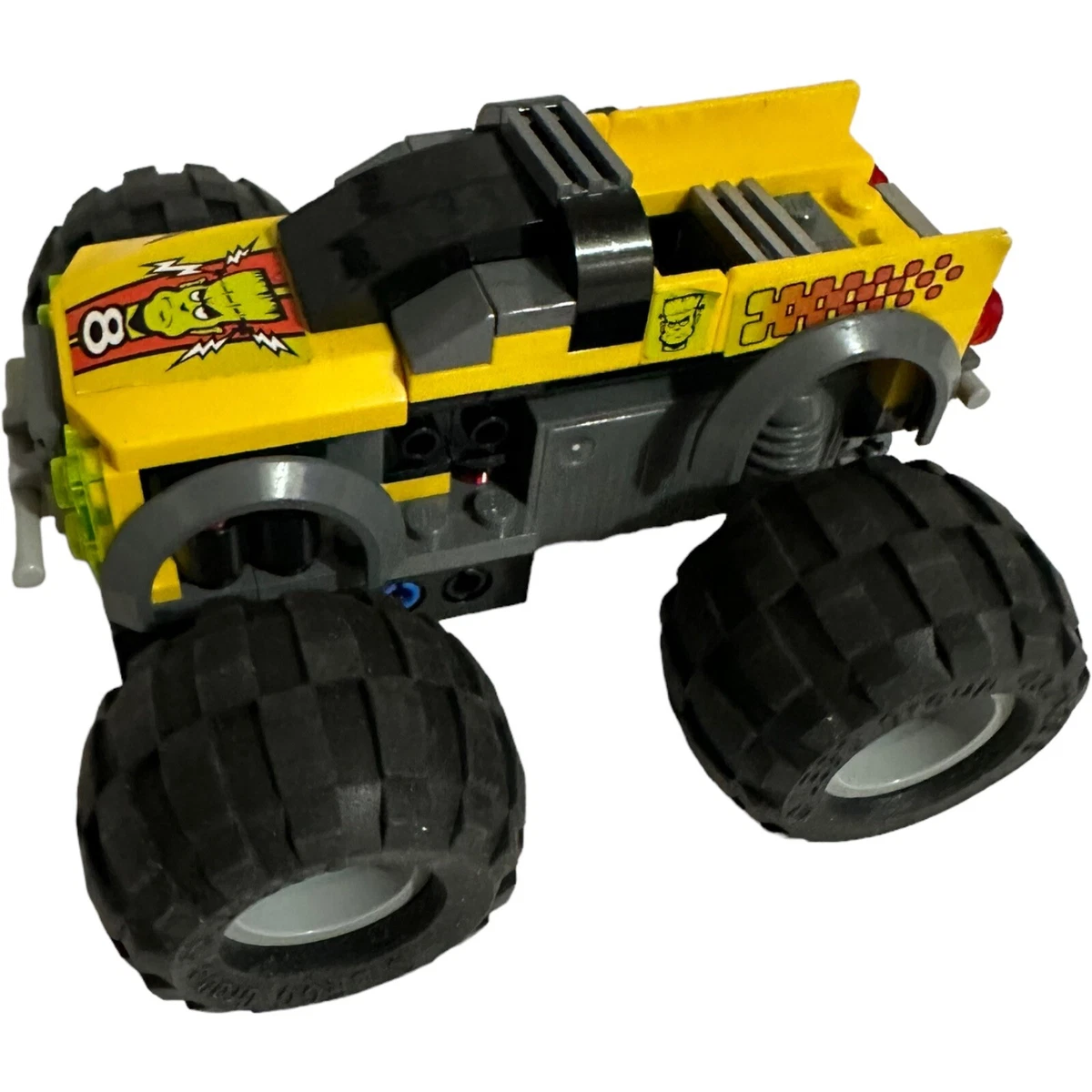 Lego #8670 Racers Jump Master Yellow Monster Truck Frankenstein Stickers | eBay