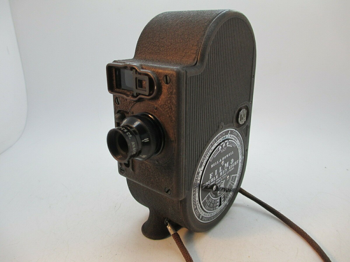 Bell & Howell 134 8mmカメラ　レトロ　ビンテージ Bell & Howell Filmo Double Run Eight 8mm 134-G Cine Camera