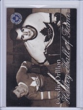 Gordie Drillon 2002 Maple Leafs Platinum Collection Hockey Card 49 Grade NMMT