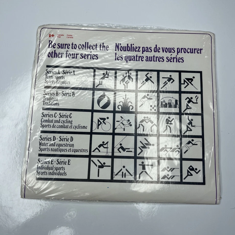 E Olympic 76 Souvenir 5 Cancellations FDC International Canada Series B - Image 3 of 4