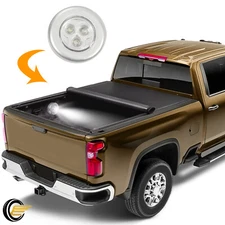 6.5FT Bed Roll-Up Tonneau Cover For 07-13 Chevy Silverado / GMC Sierra 1500