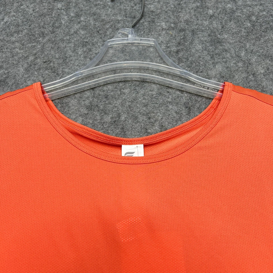 Fabletics Tank Top Womens 2X Orange Teagan Mesh Flowy Yoga Run Comfy Athleisure - Image 3 of 4