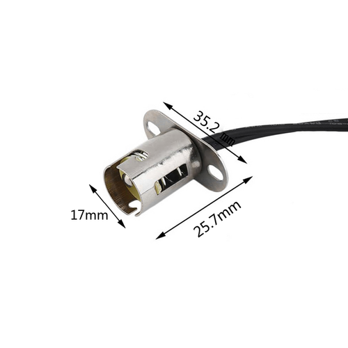 2pcs Car 1157 BAY15D LED Light Lamp Bulb Socket Holder Adapter Wire Connector - Picture 4 of 14