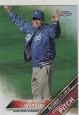 2016 Topps Chrome First Pitch TOM WATSON #18 Royals/Kauffman Stadium