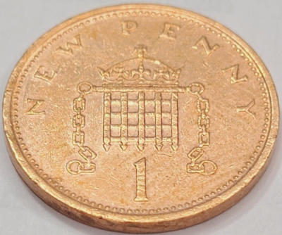 1973 GREAT BRITAIN 1 NEW PENNY KM# 915 US SELLER COMBINED SHIPPING