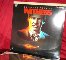 Harrison Ford in 'WITNESS' on WS Laser Disc with BONUS PHOTO