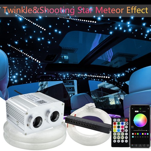 Twinkle & Meteor Headliner Star Light Kit Car/Home Ceiling Fiber Optics Twinkle & Meteor Headliner Star Light Kit Car/Home Ceiling Fiber Optics