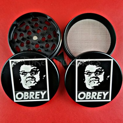 Dr Steve Brule Check It Out OBREY OBEY 63mm Grinder For Cooking Herbs Spices 2.5