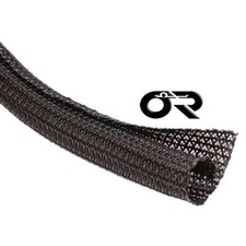 1/4" 100ft Ohm Split Braided Cable Sleeving Wrap, Split Loom,