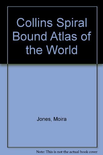 Collins Spiral Bound Atlas of the World by Jones, Moira Spiral bound Book The - Picture 1 of 2