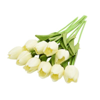 Tulip Künstliche Blumen Real Touch DIY Bouquet Geschenk Home Gardening