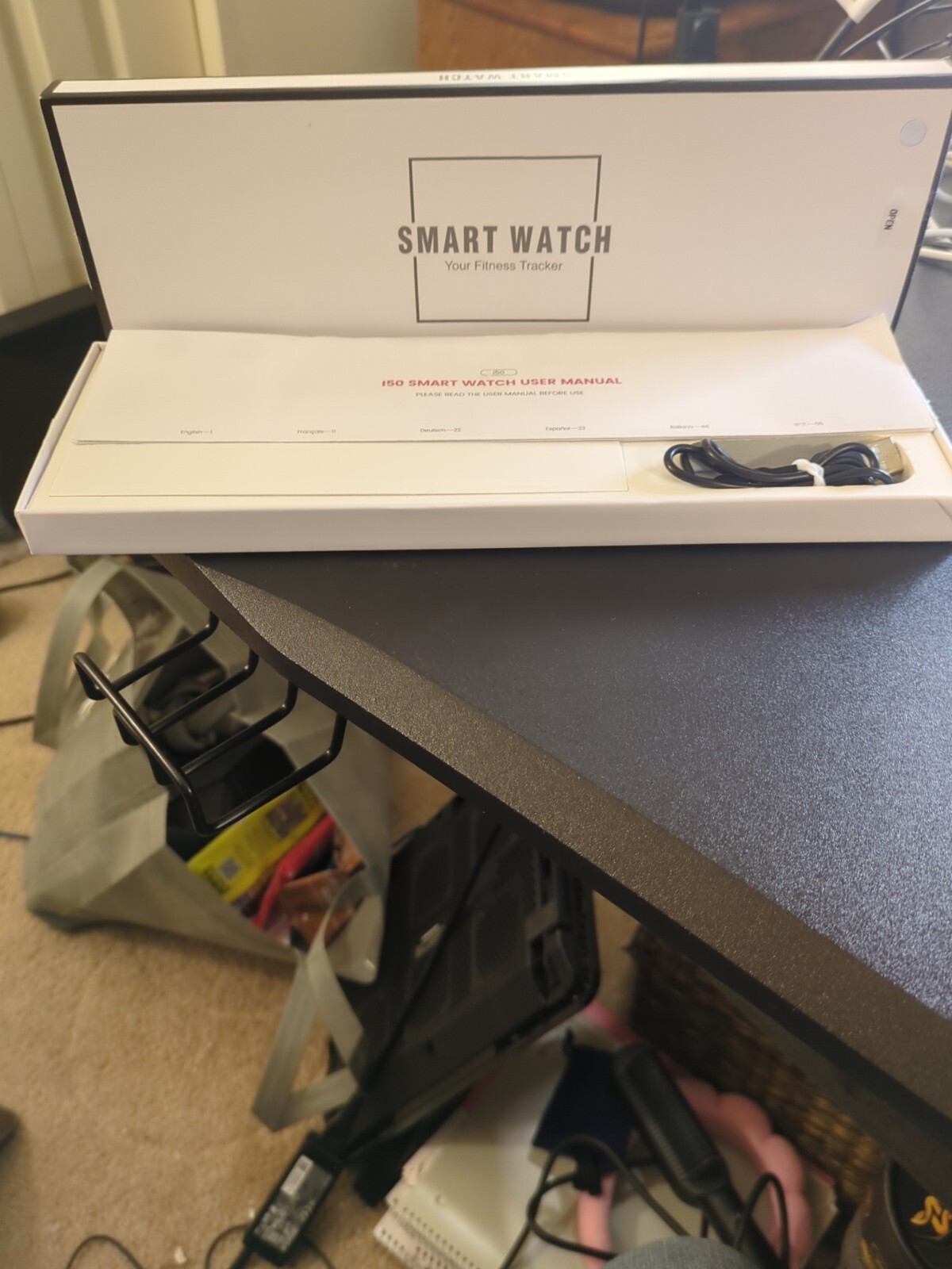 Smart watch with fitness tracking and notifications-image