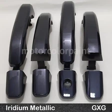 2014-2018 GMC Sierra Front & Rear Door Handle Iridium Metallic GXG