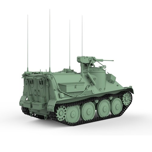 SSMODEL SS72732 1/72 25mm Kit Modelo Militar Suecia Pansarbandvagn 301 - Imagen 3 de 5