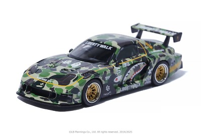 BAPE MINI GT ミニカー MiniGT TAS25 Limited Edition Liberty Walk x A Bathing Ape LB RX-7