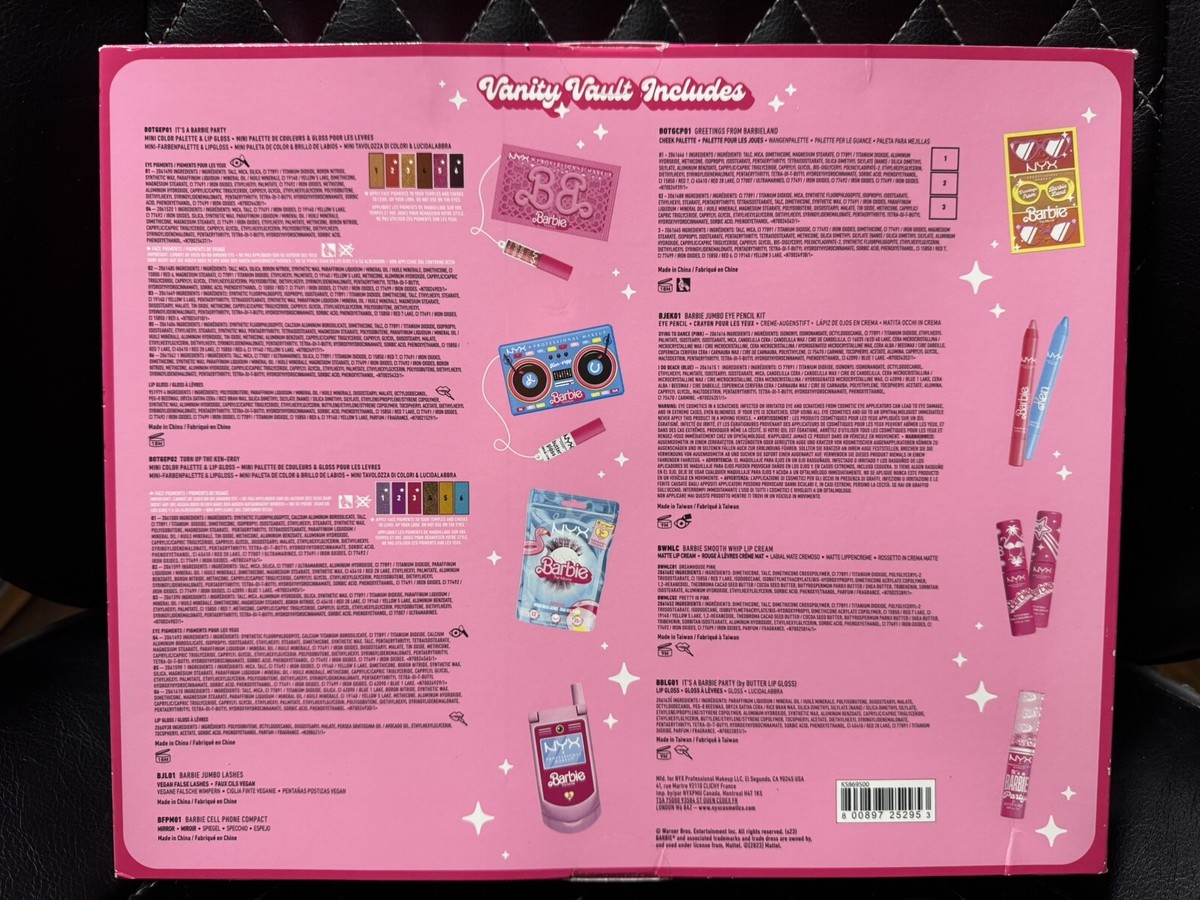 NYX メイクボックス×メイク品セット NYX Professional Makeup / メイクアップ アーティスト トレインケース