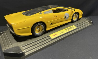 YELLOW Maisto Jaguar Xj220 HUGE DieCast 1:12 Scale 1992!! | eBay