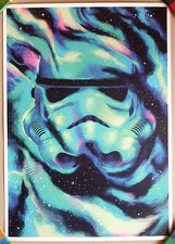 BELLA GRACE - GALAXY TROOPER Ltd /66 Poster Art Print STAR WARS Stormtrooper