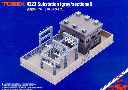 Kit subestación eléctrica tomix 4223, escala n, nuevo en caja, se envía desde EE. UU. | Zustand: New