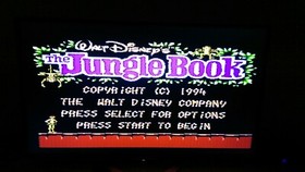 Nintendo NES - Disney Dschungelbuch ( Nur das Modul ) akzeptabel 