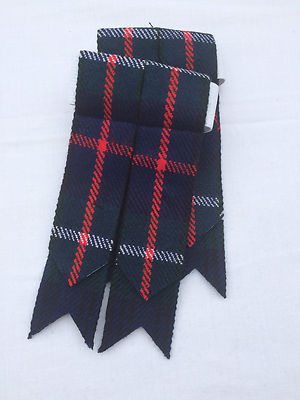 Clan Scozzese Tartan Kilt Calze Calzini Lampeggia Vari - Foto 3