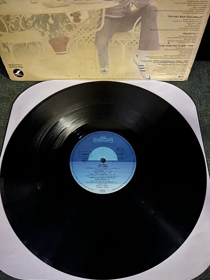 Jim Croce - I Got A Name  - Intercord Records INT-135.005 - German Import - Image 3 of 4