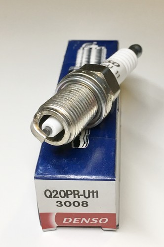 4x Denso Q20PR-U11 Zündkerze Spark Plug la bougie candela d'accensione la bujía - Picture 2 of 5