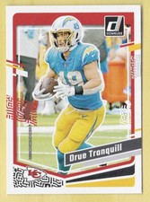 2023 Panini Donruss Drue Tranquill Base #156 Kansas City Chiefs Football Card